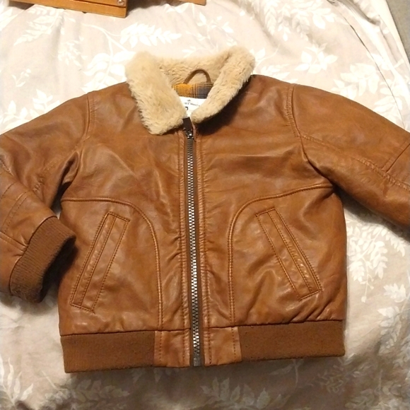 baby club Other - BABY CLUB Faux leather jacket size 86